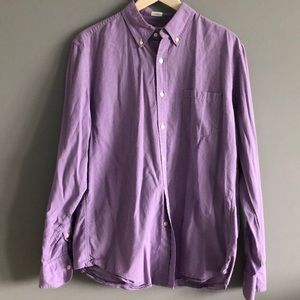 Jcrew button down purple shirt